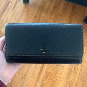 Leather Fossil Wallet
